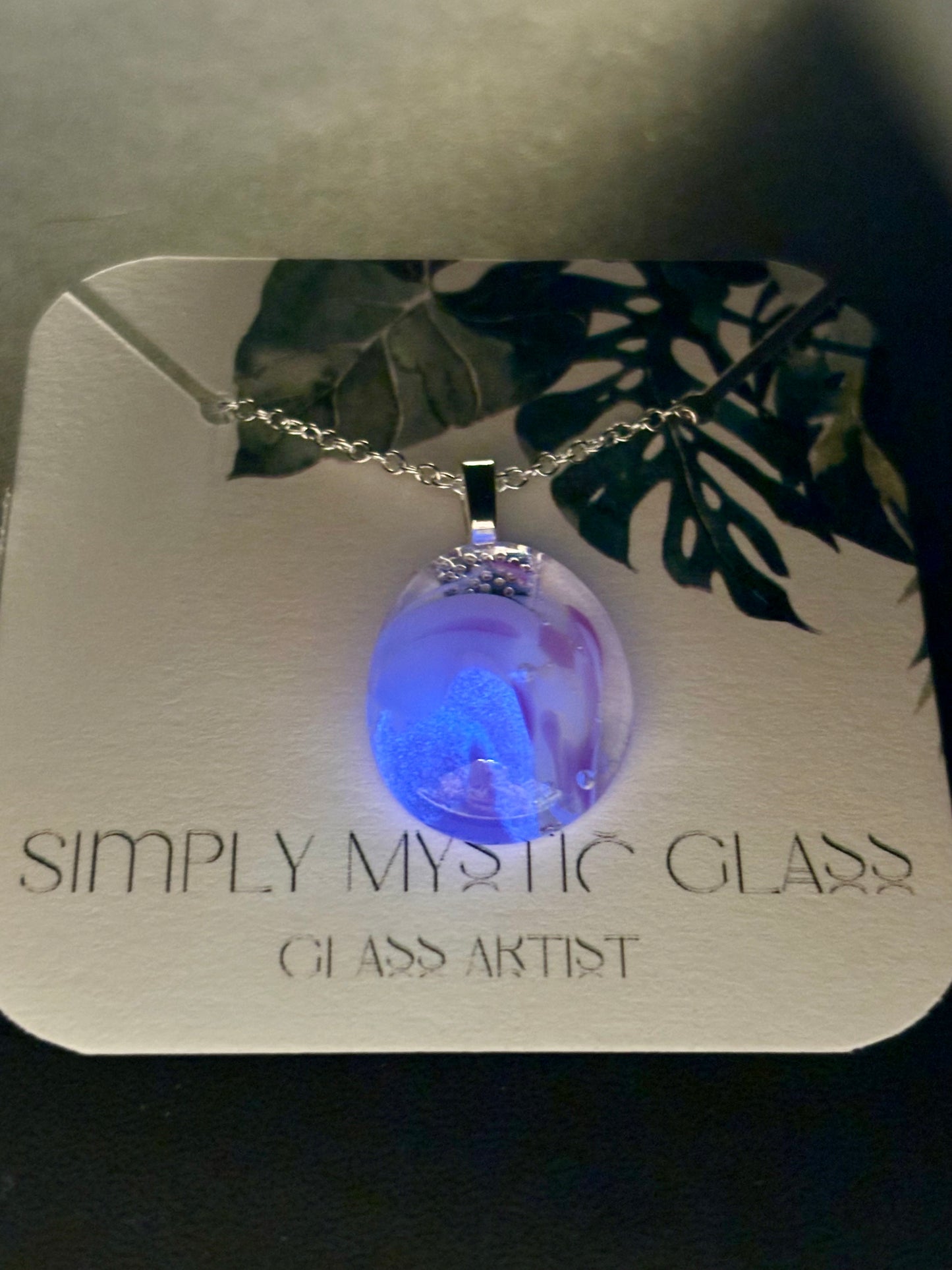 Glow in the dark necklace