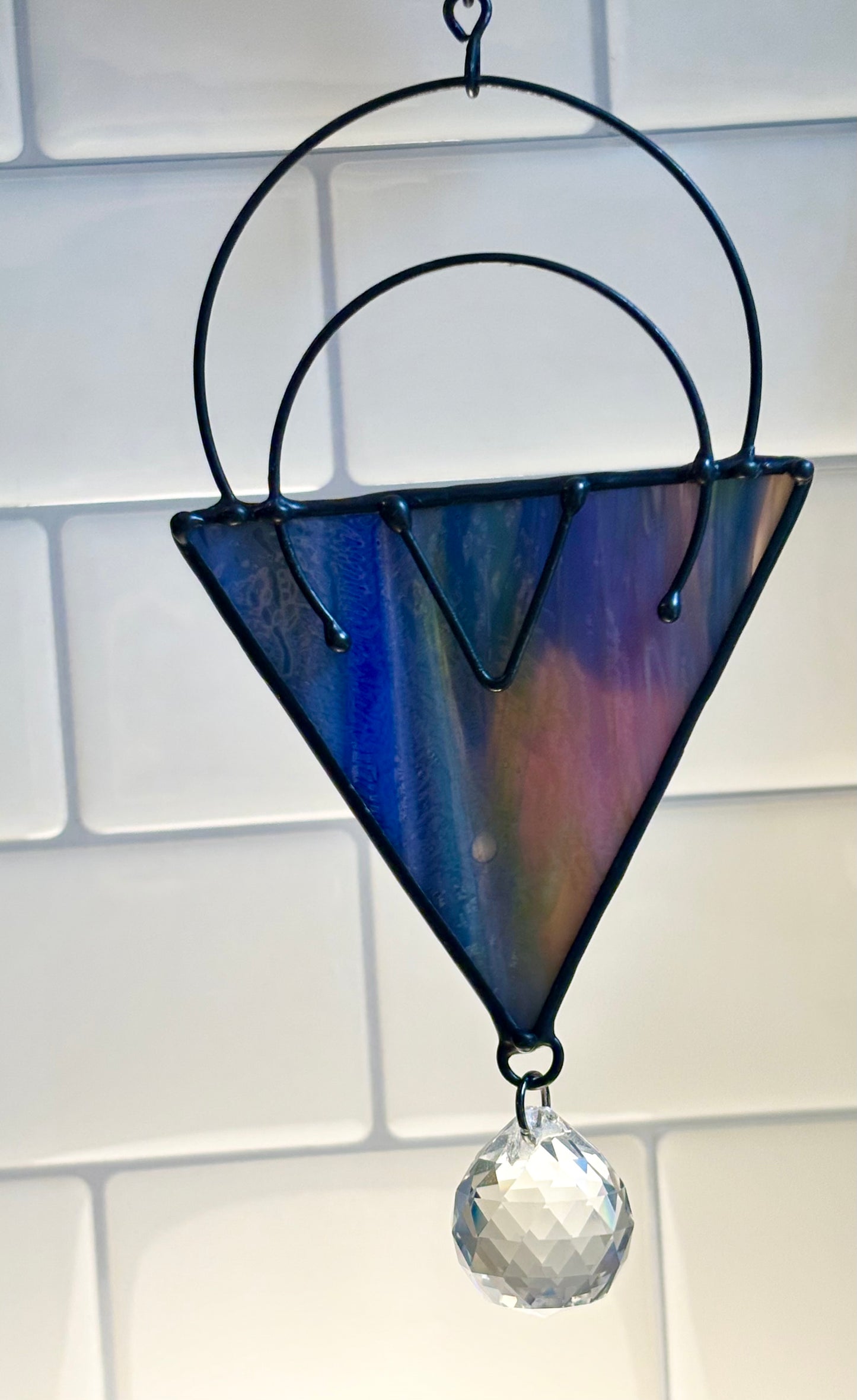 Stained glass suncatcher