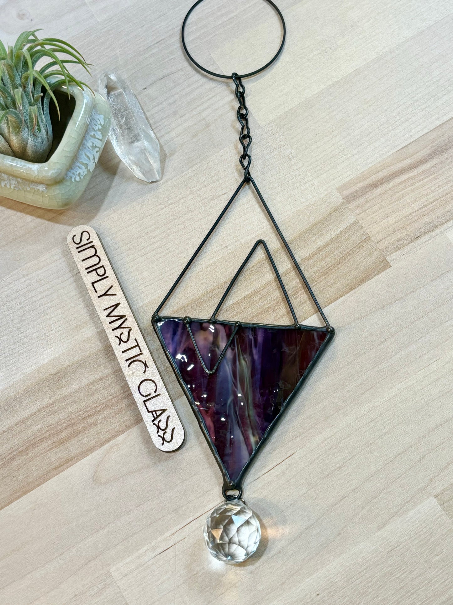 Stained glass suncatcher